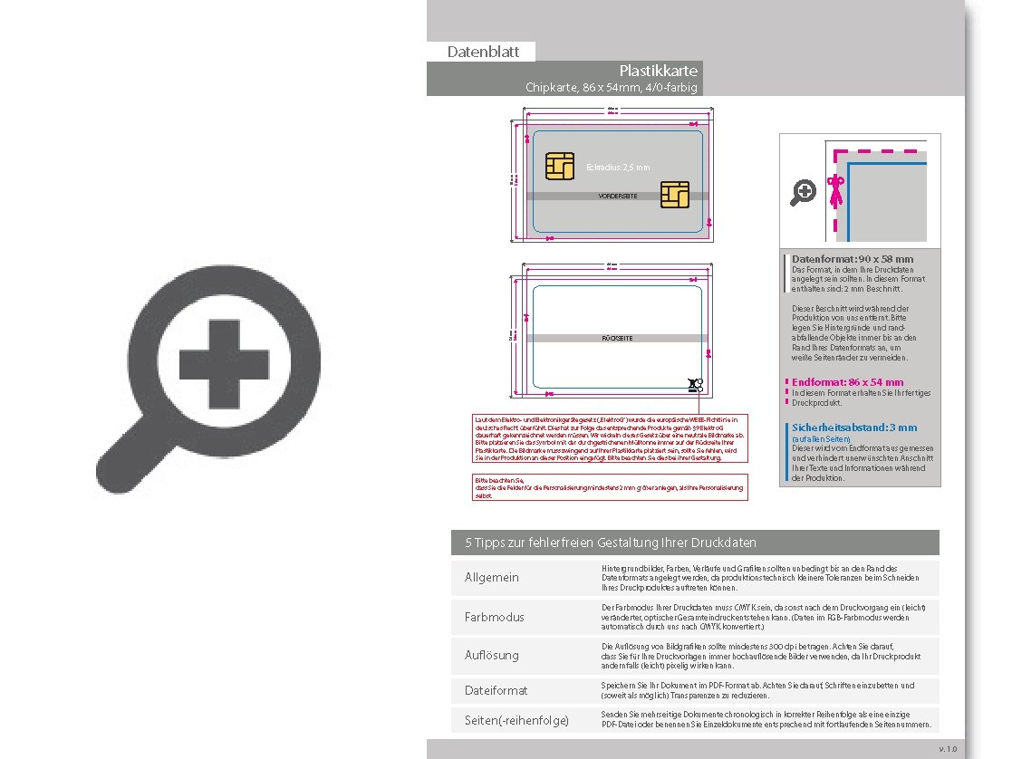 Product Bild chipkarte_sle5542_mit_einseitiger_hei__folienpr__gung_gold_4_0_farbig_bedruckt_auf_wei__em_hintergrund
