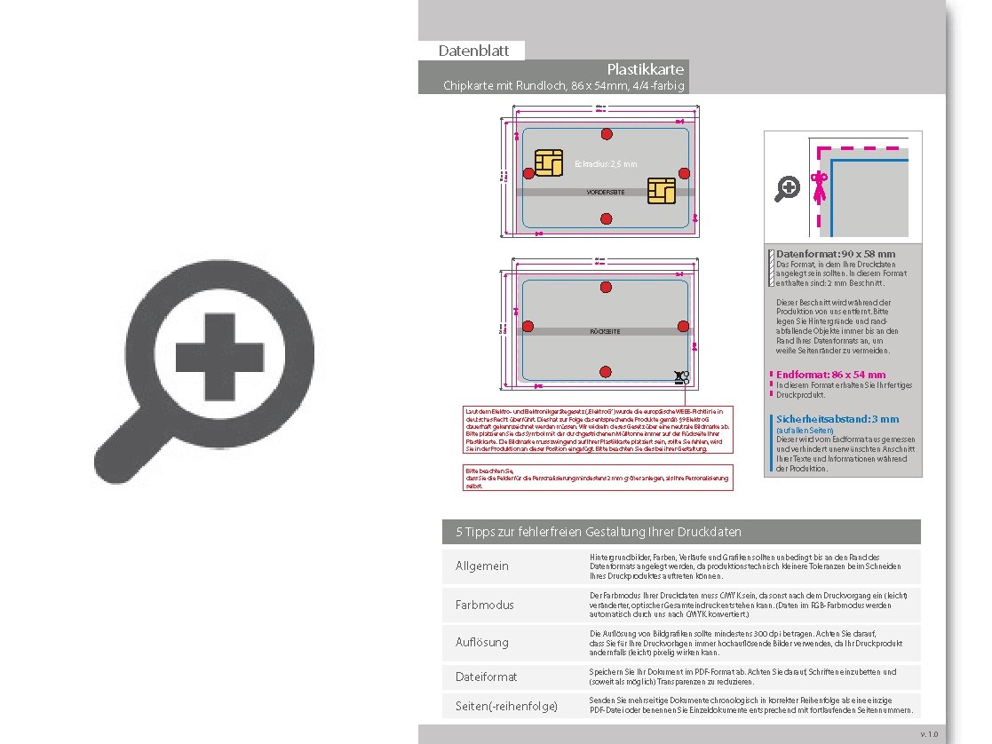 Product Bild chipkarte_sle5542_mit_lochung_4_4_farbig_bedruckt_auf_wei__em_hintergrund